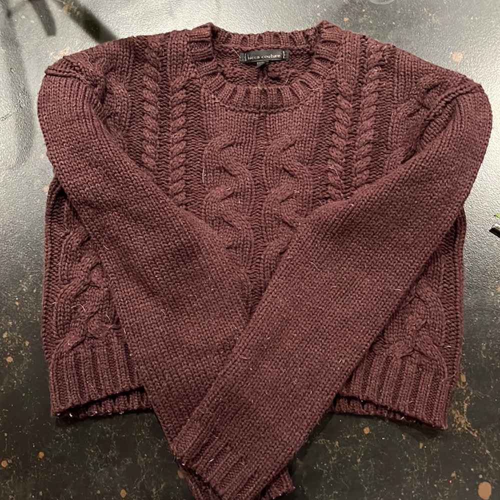 Lucca Couture sweater Plum